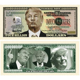 Donald Trump Dump Trump Four Billion Dollar Bill
