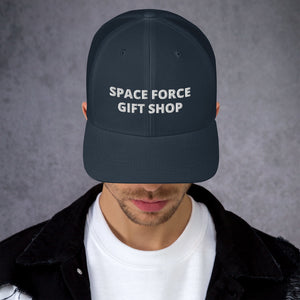 Space Force Gift Shop Trucker Cap