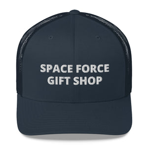 Space Force Gift Shop Trucker Cap