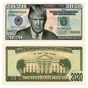 Donald Trump "Serious Business" - 2020 Re-Election Presidential Dollar Bill